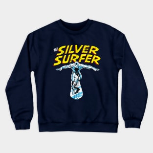 Classic Silver Surfer (Grunged) Crewneck Sweatshirt